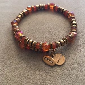 🆕Alex & Ani sunset beaded adjustable bangle